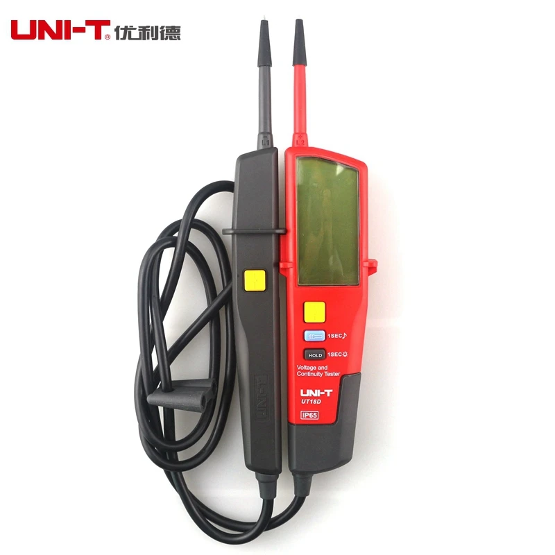 UNI-T UT18D Авто Диапазон вольт Тесты pen e AC/DC Вольтметр непрерывности er с ЖК-дисплей
