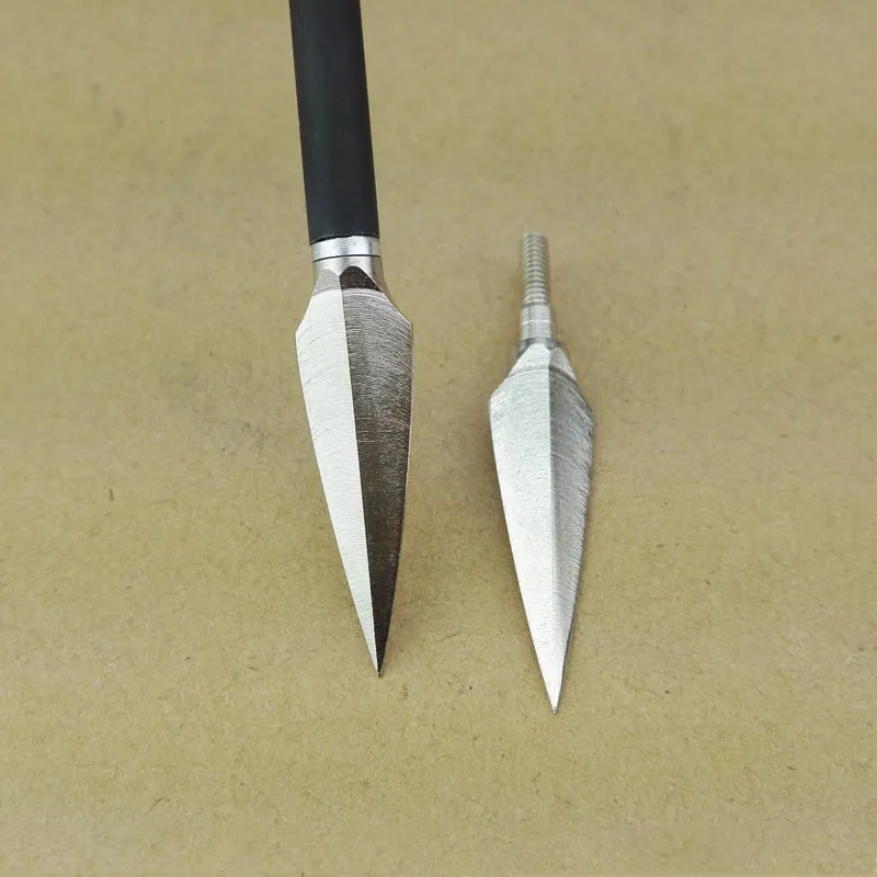 9 шт./лот охотничьи стрелы наконечники из нержавеющей стали стрел Flecha Boogschieten