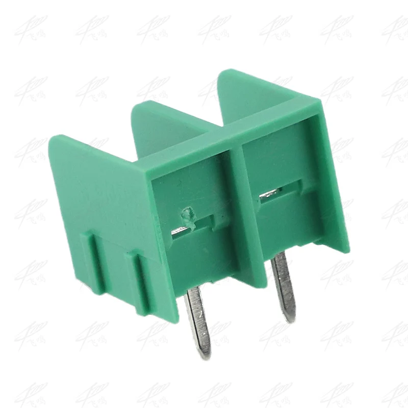 10 шт./лот шаг 9,5 мм прямой контакт 2P 3P 4P барьер винт PCB клеммный блок провода соединительные блоки HB-9500 зеленый