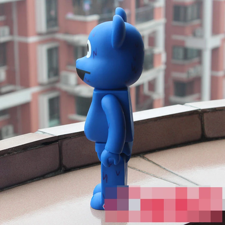 400% Be @ rbrick 11 дюймов Медвежья кунжутная печенье монстр ПВХ экшн-фигурка