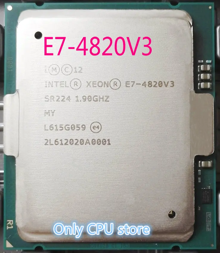 E7-4820 V3 Intel Xeon E7-4820V3 Процессор 10 ядер 1,90 ГГц 25MB 22nm E7 4820 V3 процессор E7 4820V3