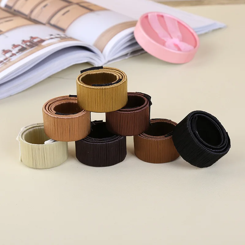 Модный волшебный пучок для волос сделай сам девочек высококачественные