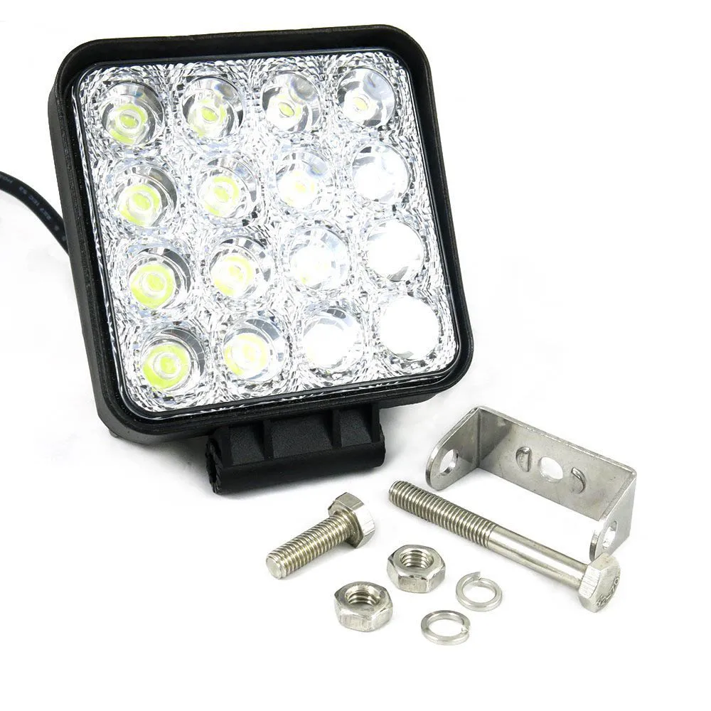1 пара 4 дюйма 48 Вт светодиодный рабочий светильник бар для внедорожных