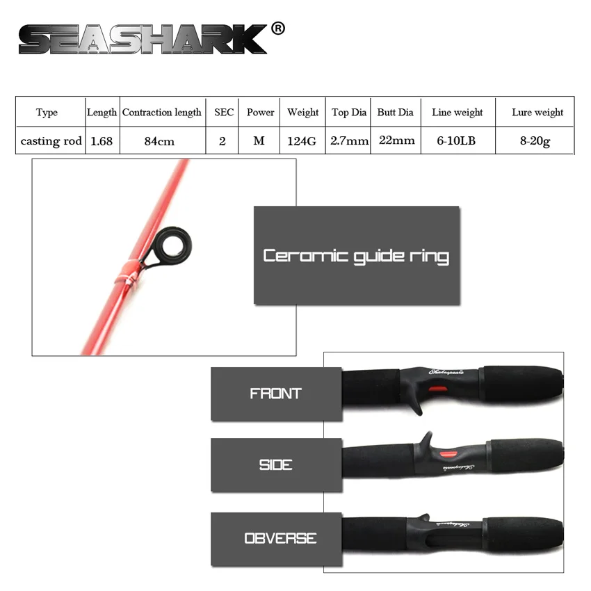SEASHARK 2 сек м Сверхлегкий Спиннинг plug Рыбалка приманки пневматический