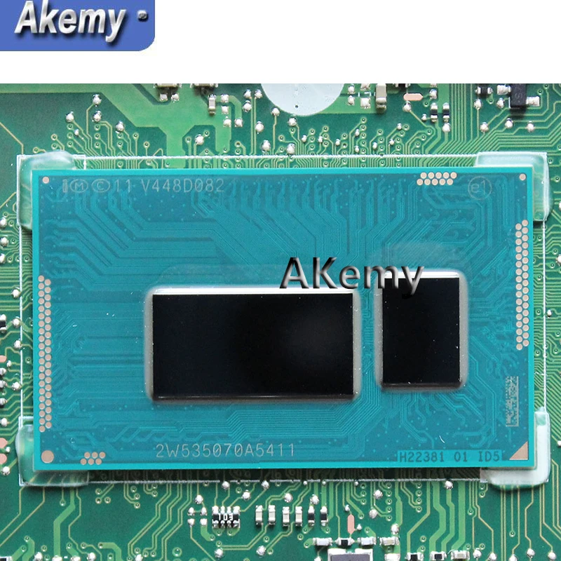 Akemy X555LD материнская плата для ноутбука ASUS X555LD X555LP X555LA X555L X555 Тесты Встроенная Материнская плата 4G-RAM I7-4510U GT820M/GT840