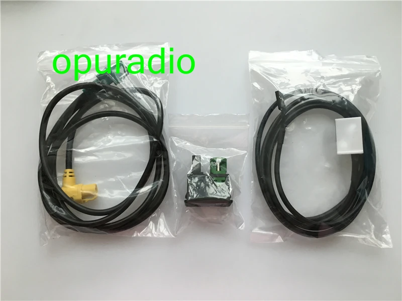 FREE SHIPPING 2 IN 1 USB AUX Switch CABLE for RCD510 RNS510 RNS315 RCD500 RNS300 RCD300 RCD200 GOLF MK6 JETTA MK5 Sagitar Vento |