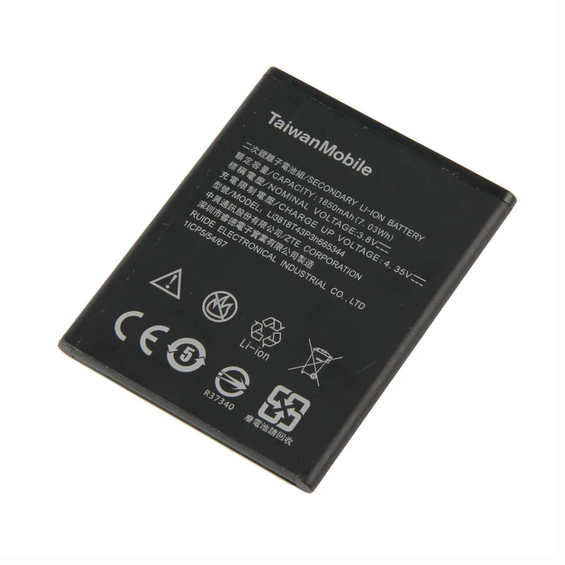 Оригинальный аккумулятор Li3818T43P3h665344 для телефона ZTE Blade GF3 T320 TWM AMAZING A5S мобильный