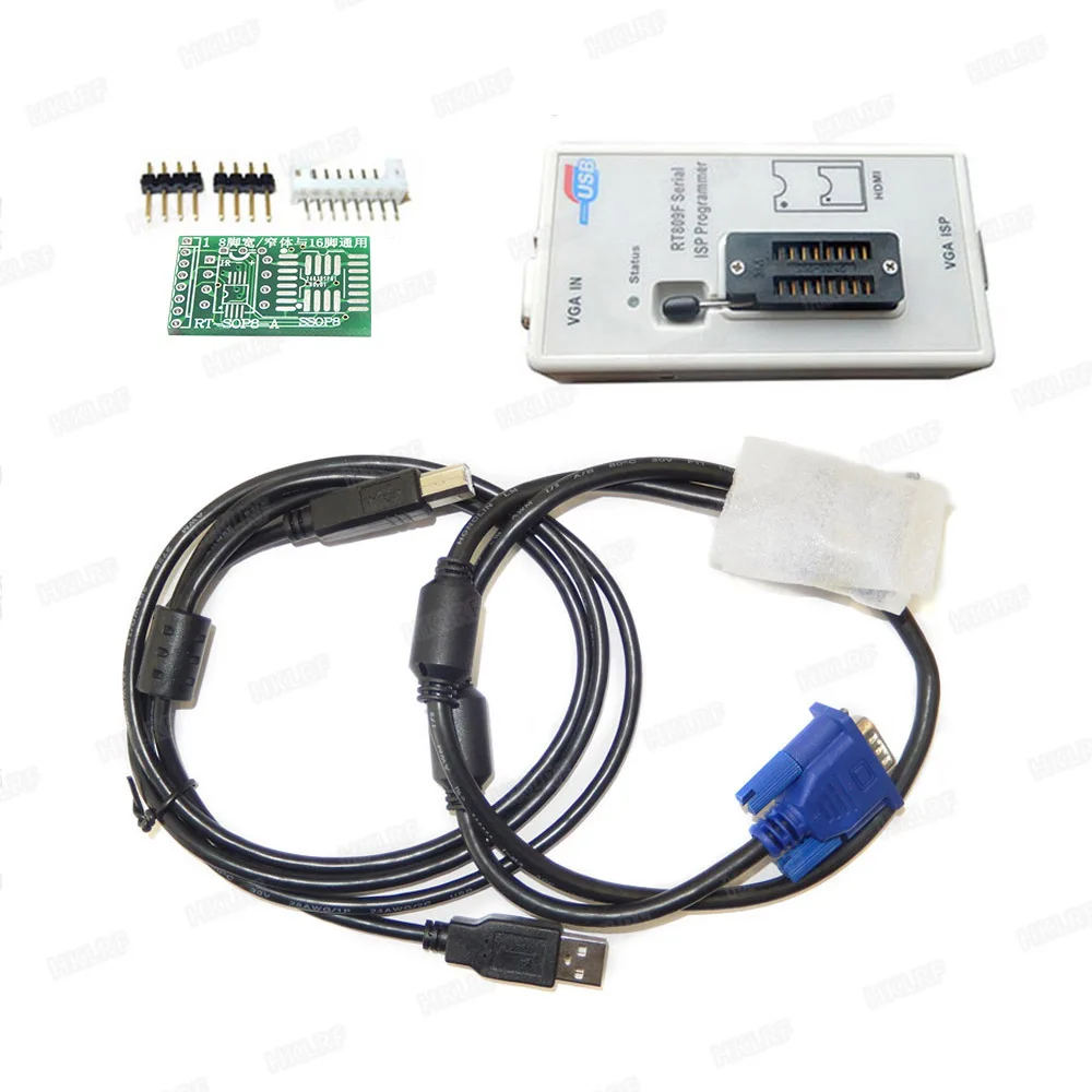 Бесплатная доставка серия RT809F ISP программатор EMMC Nand FLASH VGA AVR GAL PIC EPROM USB