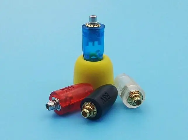 Золото MMCX наушников DIY разъем аудио кабели между контактный Jack для Shure SE215 SE315 SE425