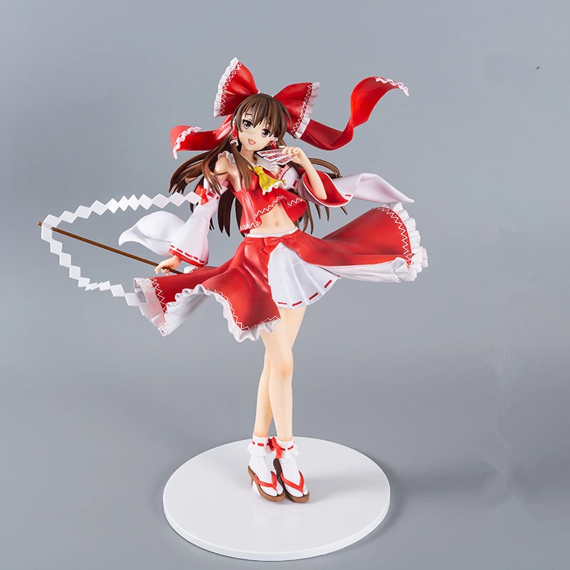 Аниме сексуальная фигура для девочек свободная фигурка в стиле TouHou Project Hakurei Reimu 1/4