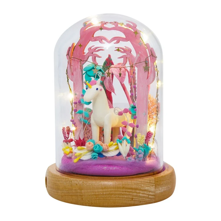 DC01 Robus DIY Miniatur глина для моделирования с набором инструментов, 3D красочная глина, нетоксичный ультра-светильник, Воздушная сухая формовка, глина для рукоделия, подарок для девочки - Цвет: DC01