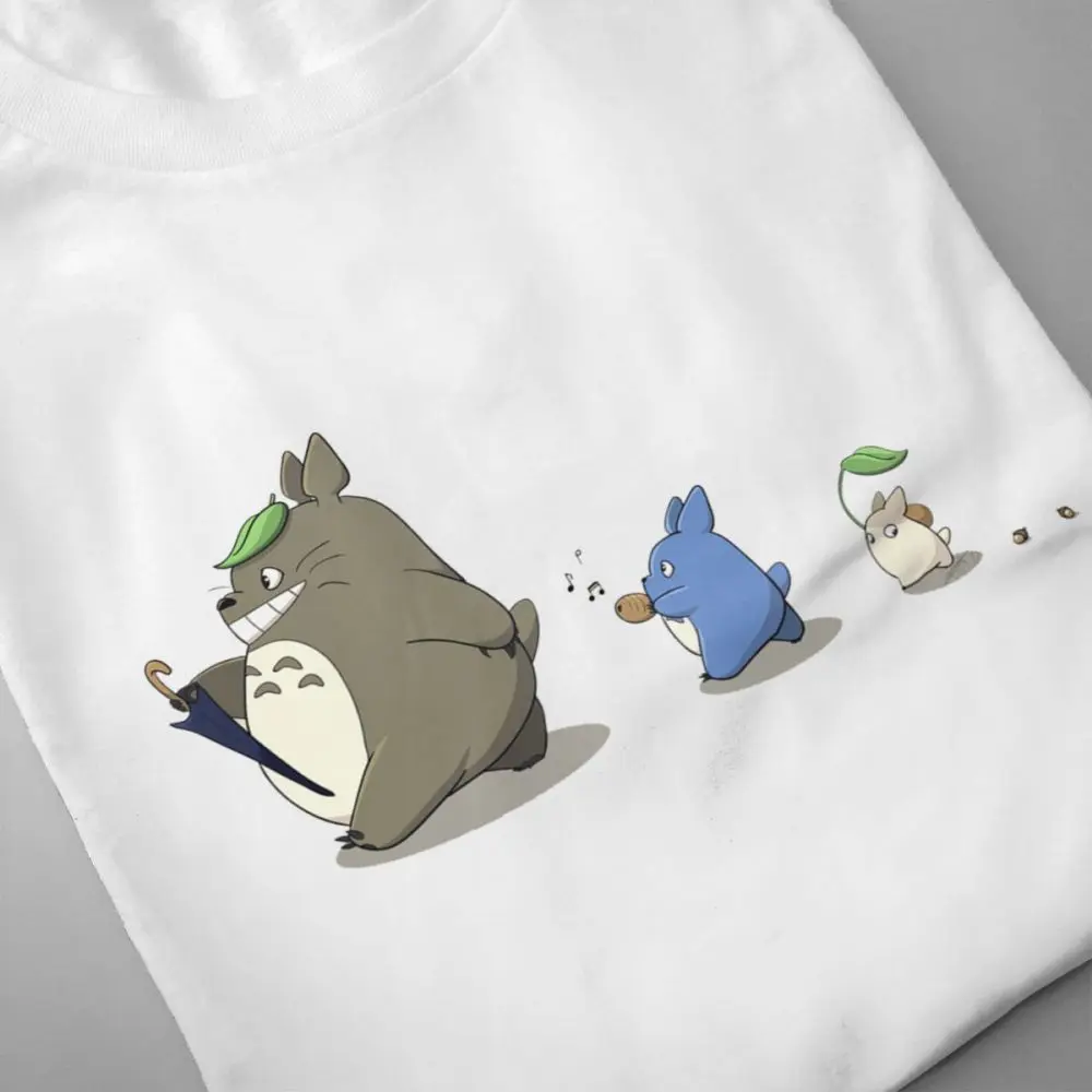 Мужская футболка Hayao Miyazaki Мой сосед Тоторо маленькая и большая тонкая