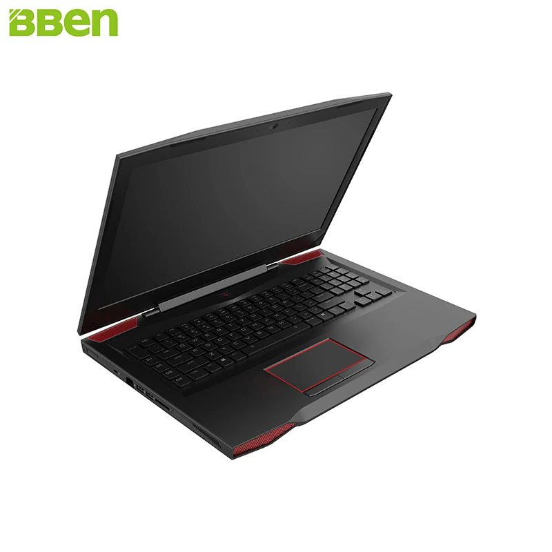 Игровой ноутбук BBEN Intel i7 7700HQ Kabylake 6G NVIDIA GTX1060 Windows 10 16 Гб памяти RGB механическая