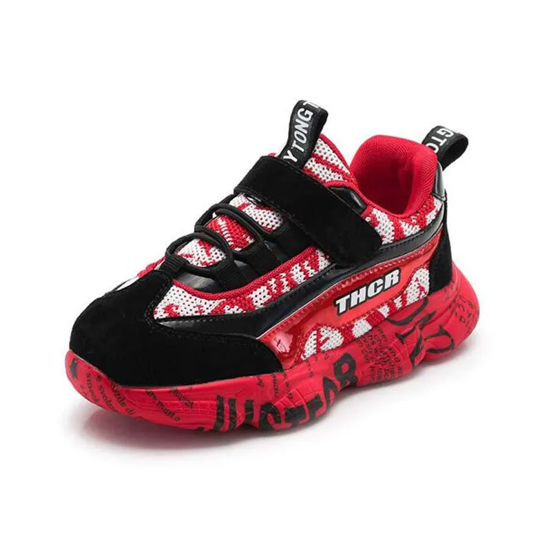 2019 Children's fashion sneakers for 2-12Years breathable boys girls outdoor sport shoes big kids running students | Детская одежда