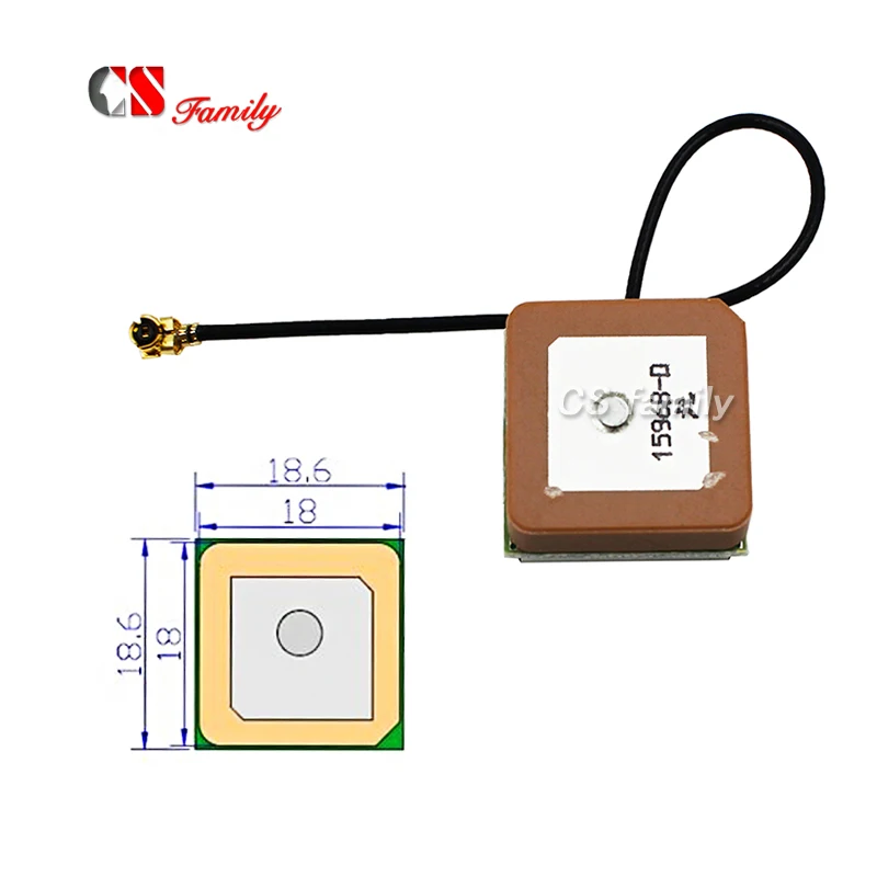 Мини GPS/ГЛОНАСС 1575 42 МГц патч антенна IPEX MHF3|internal antenna|glonass antennagps active |