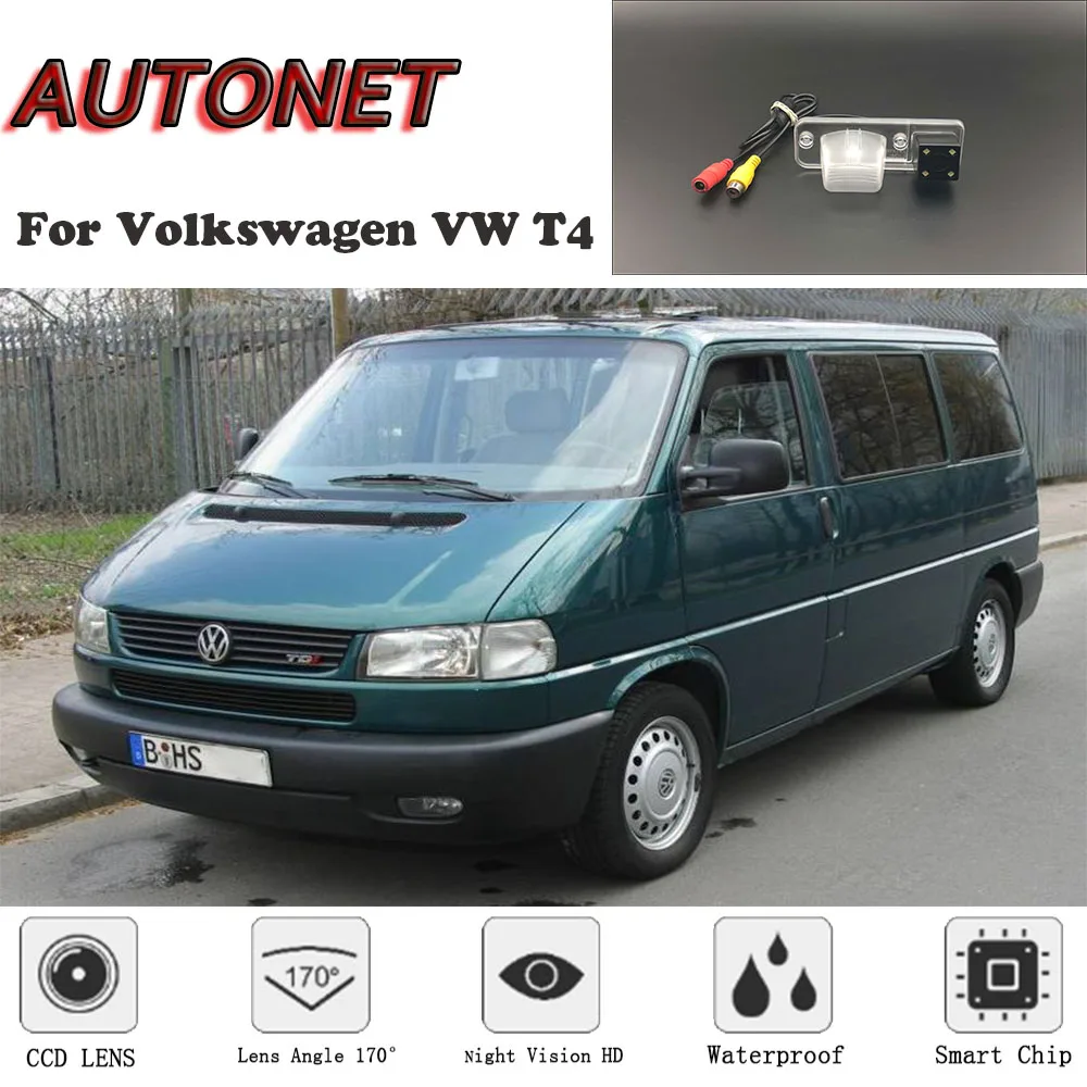 Камера заднего вида AUTONET HD с ночным видением для Volkswagen VW Eurovan Caravelle Transporter T4 камера