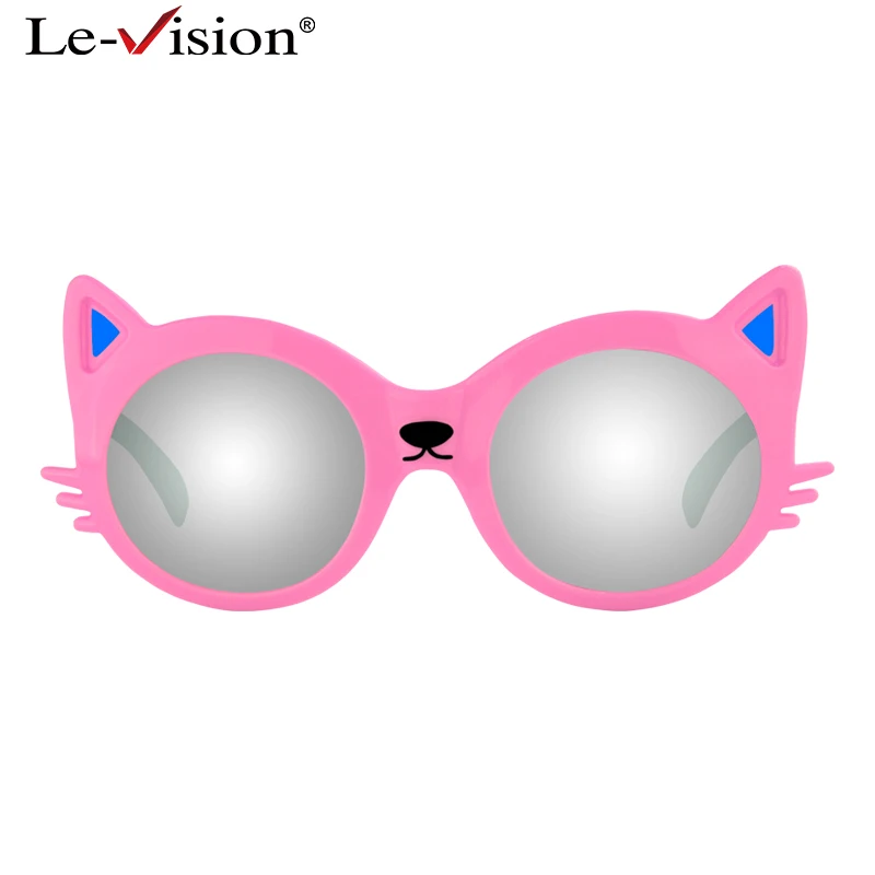 Rubbery Cat Style 3D Kids Passive Glasses Polarized Kid Eye RealD for Movie Film Present Birthday | Электроника