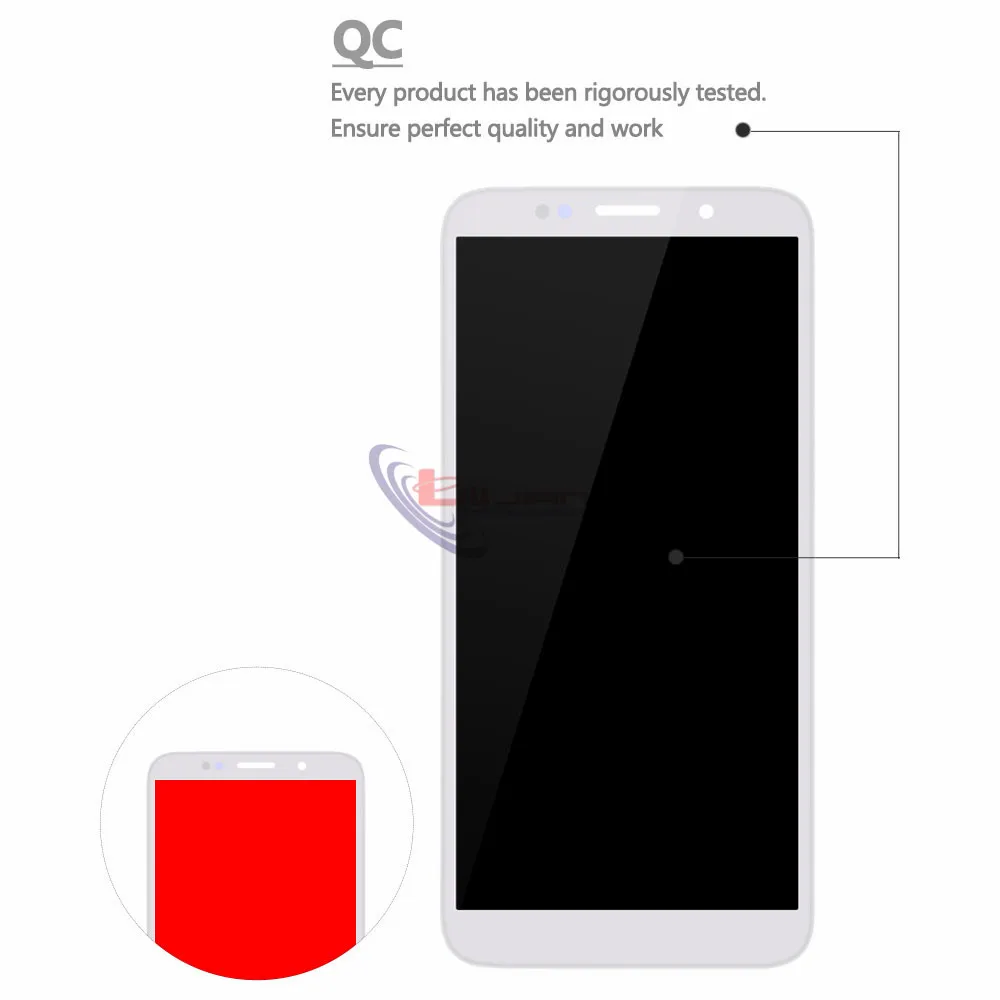 Для Huawei Y5 Prime 2018 DUA L02 L22 LX2 ЖК дисплей кодирующий преобразователь сенсорного экрана