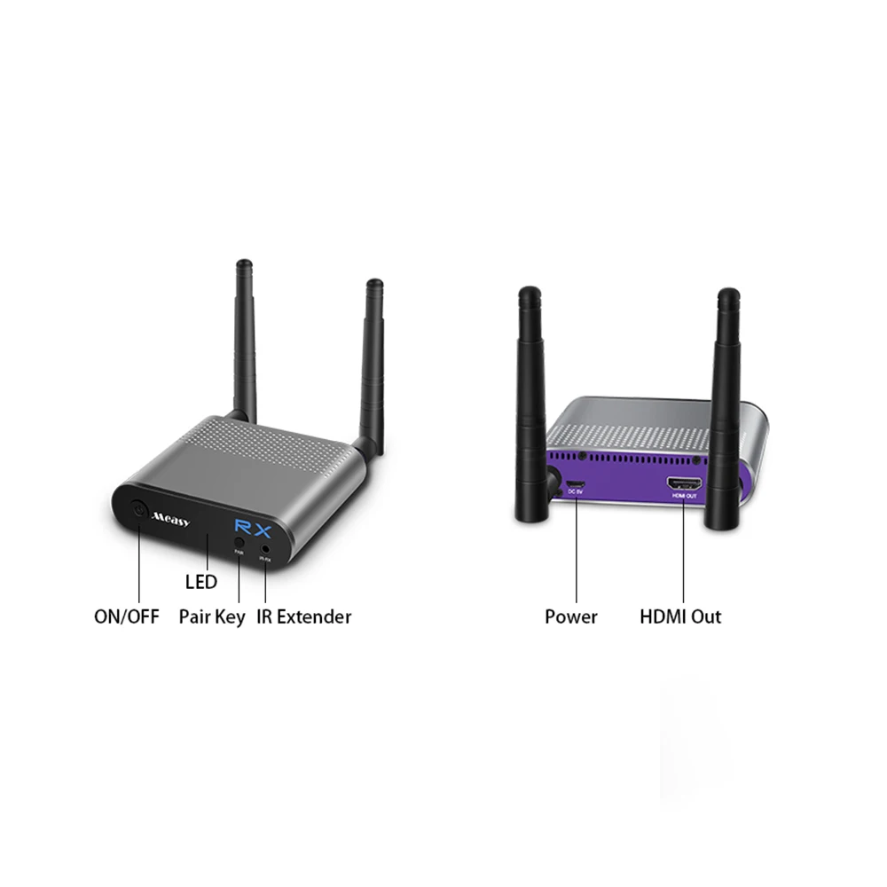 Air Mini HDMI беспроводной удлинитель 5 8 ГГц передатчик приемник 200 м/1080 футов ножки P