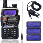 Портативная рация BaoFeng UV-5RE 8 Вт, 10 км, два диапазона, УФ 5R VOX, фонарик, портативное радио дальнего действия, Любительское радио