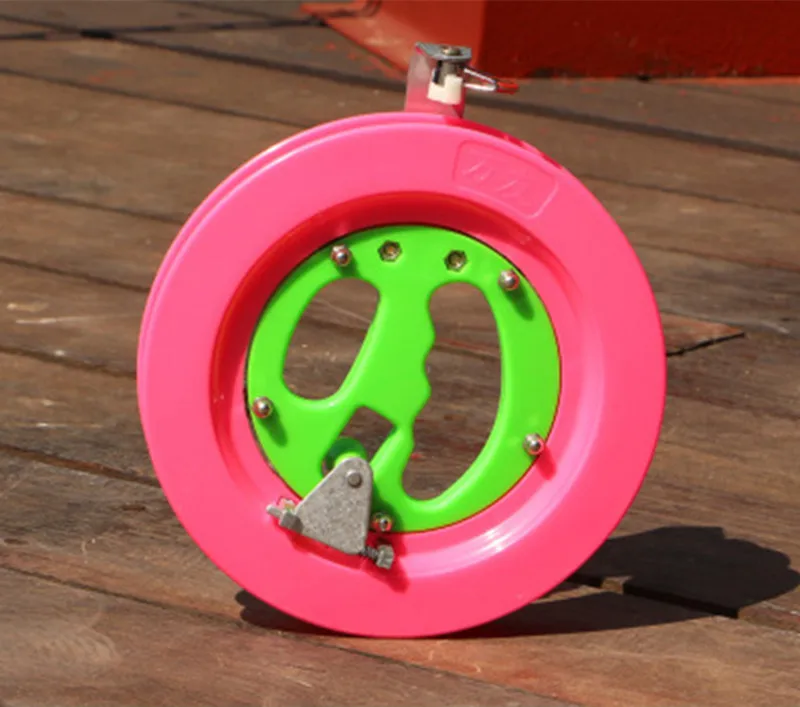 

High Quality 18cm ABS Kite Wheel With 200m kite line Kite Flying Traction Tools Kites Handle Wheel and Line
