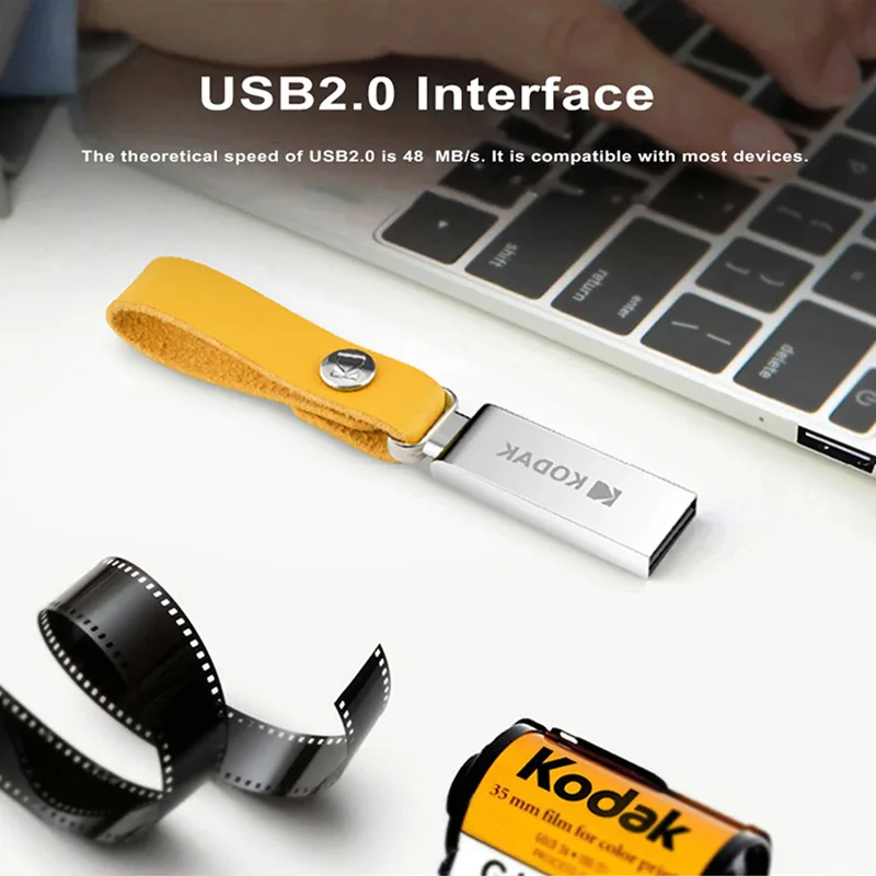 Металлический USB флеш-накопитель Kodak K122 16 ГБ 32 64 | Компьютеры и офис