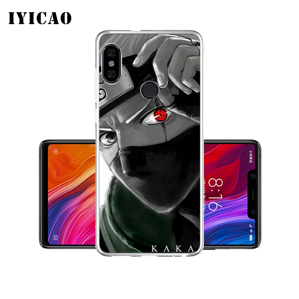 IYICAO Naruto Kakashi Guy Мягкий силиконовый чехол для телефона Xiaomi Mi 9 8 SE 6 A1 A2 Lite F1 MIX2S MIX3 TPU