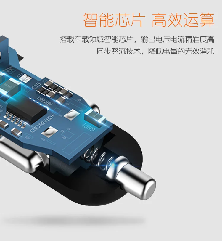 Двойное USB Автомобильное зарядное устройство 5V2. 4A цифровой дисплей Автомобильный аккумулятор напряжение высокая мощность зарядки мобильного телефона адаптер для iPhone планшета