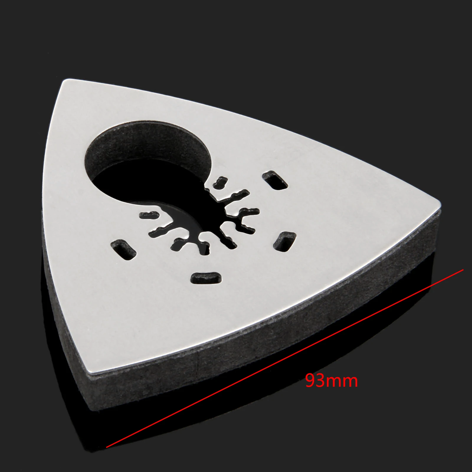 1 шт. 93 мм треугольная Полировочная Шлифовальная прокладка вибрирующих