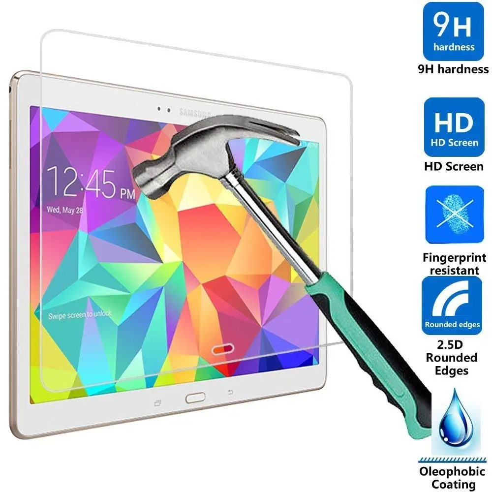 Закаленное стекло для Samsung Galaxy Tab S 10 1 дюймовая Защитная пленка планшетов дюймовый