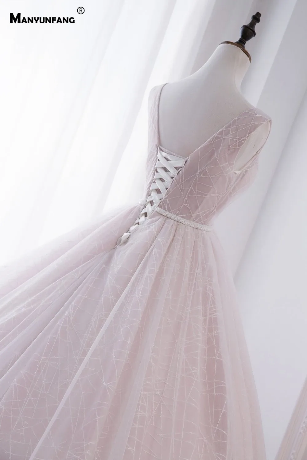 Лидер продаж Королевский поезд Vestido De Noiva Плюс размеры Elbisesi складной Тюль бусины кружево аппликации перевязи свадебное платье