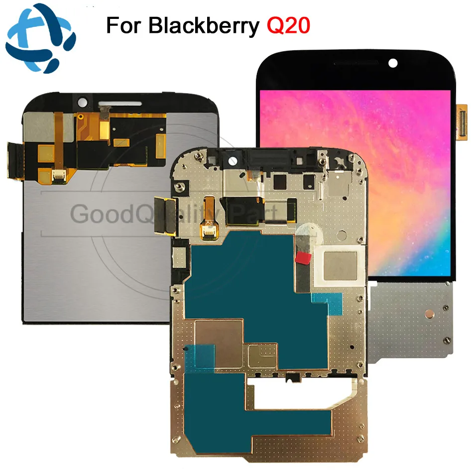 3 5 &quotlcd для BlackBerry Classic Q20 ЖК дисплей сенсорный экран дигитайзер сборка с рамкой 100%