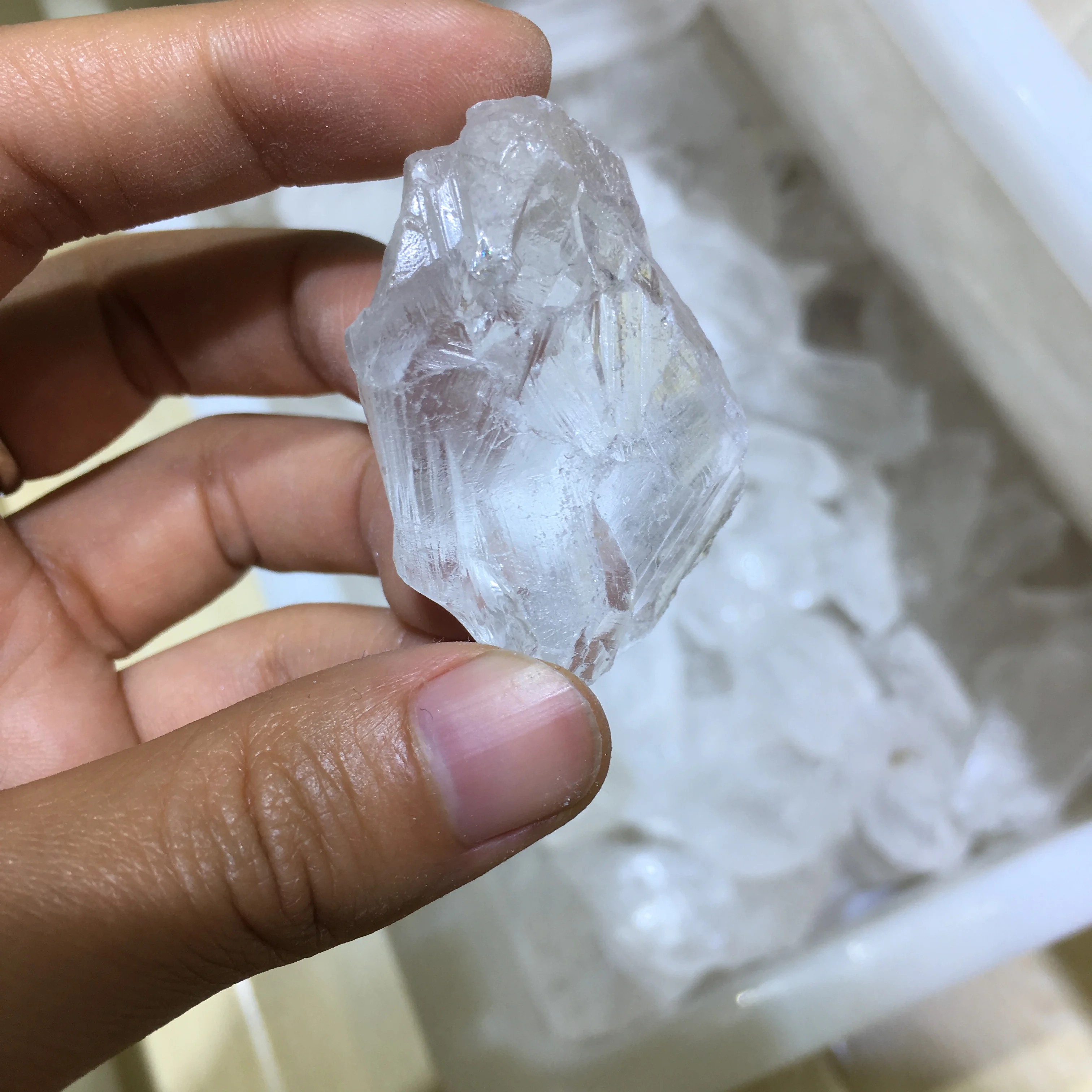 5 шт. высококачественные бразильские натуральные скелетные кристаллы