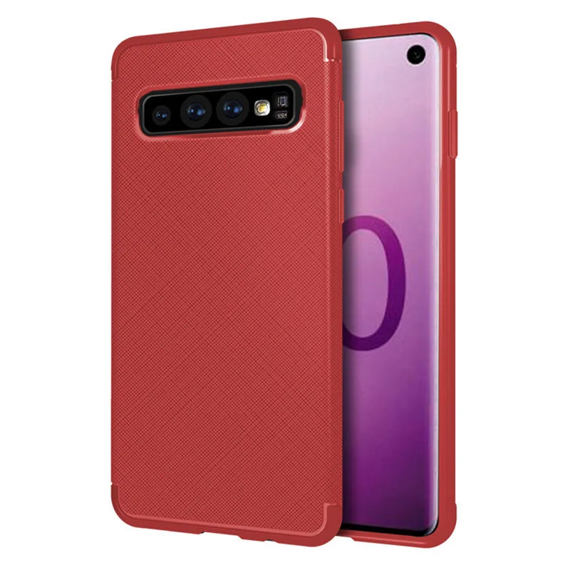 Новый чехол для мобильного телефона Samsung Ультратонкий из ТПУ S10plus|Корпусы и рамки