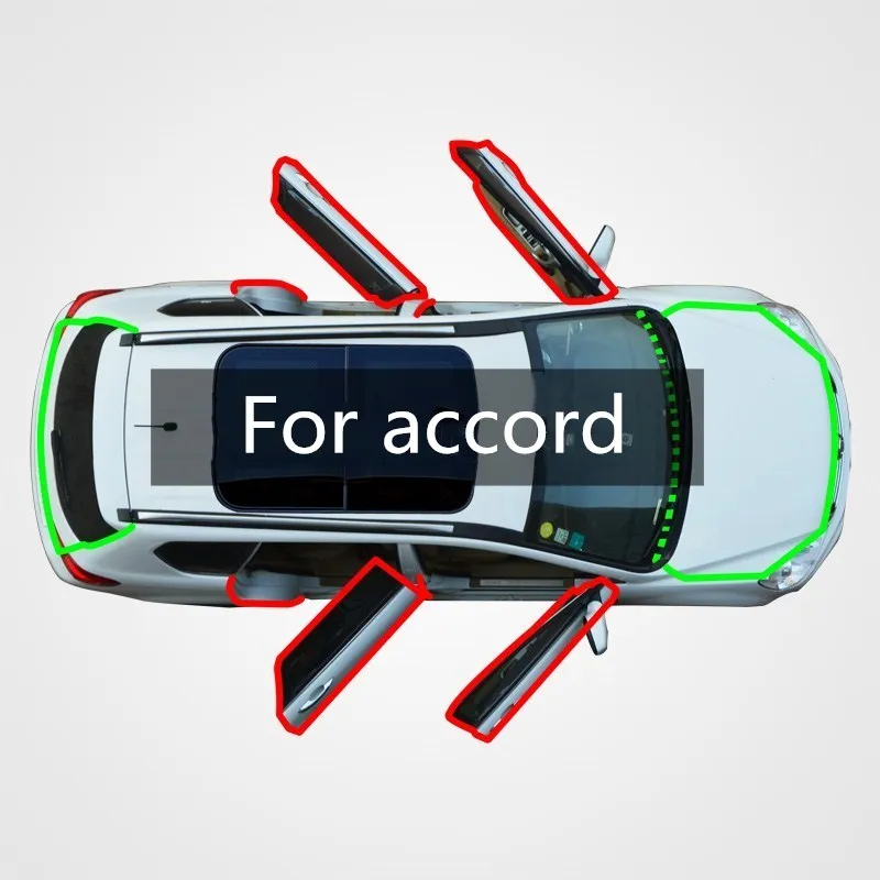 

Для Honda семь восемь девять поколений accord специальный зазор пыль фэн-шуй столкновение Звукоизоляционная модернизированная Модифицированна...