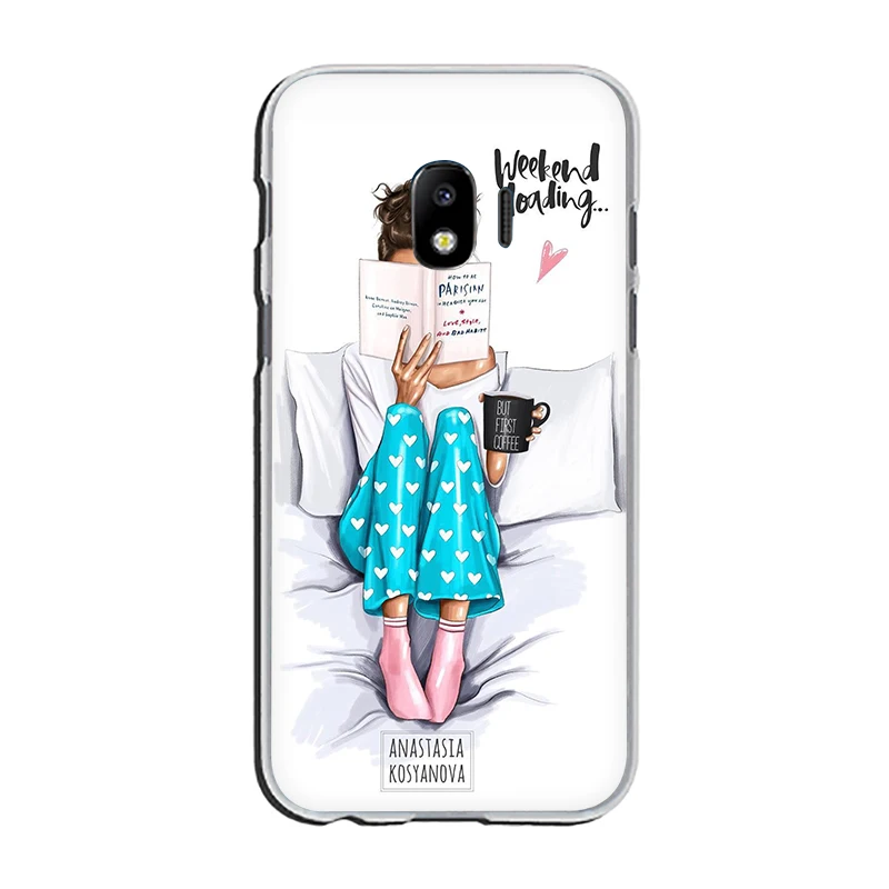 H15 Модный жесткий чехол для телефона с рождественской принцессой для samsung GaLaxy J6 J7 J1 J2 J3 J5 Prime - Цвет: H15