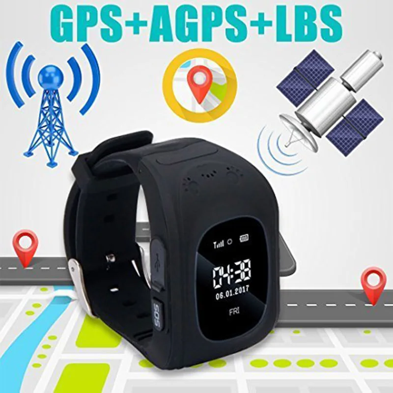 Q50 умные часы Шагомер дети Smart детские с gps второе поколение чип SOS вызова
