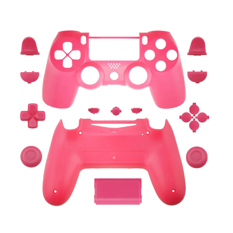 ARRKEO розовый полный корпус и кнопки мод комплект для Playstation 4 Slim PS4 Pro JDS 040 Dualshock 4 беспроводной контроллер чехол