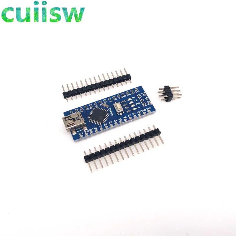Nano 3,0 контроллер совместим с arduino nano CH340 USB драйвер с кабелем NANO V3.0 ATMEGA328P