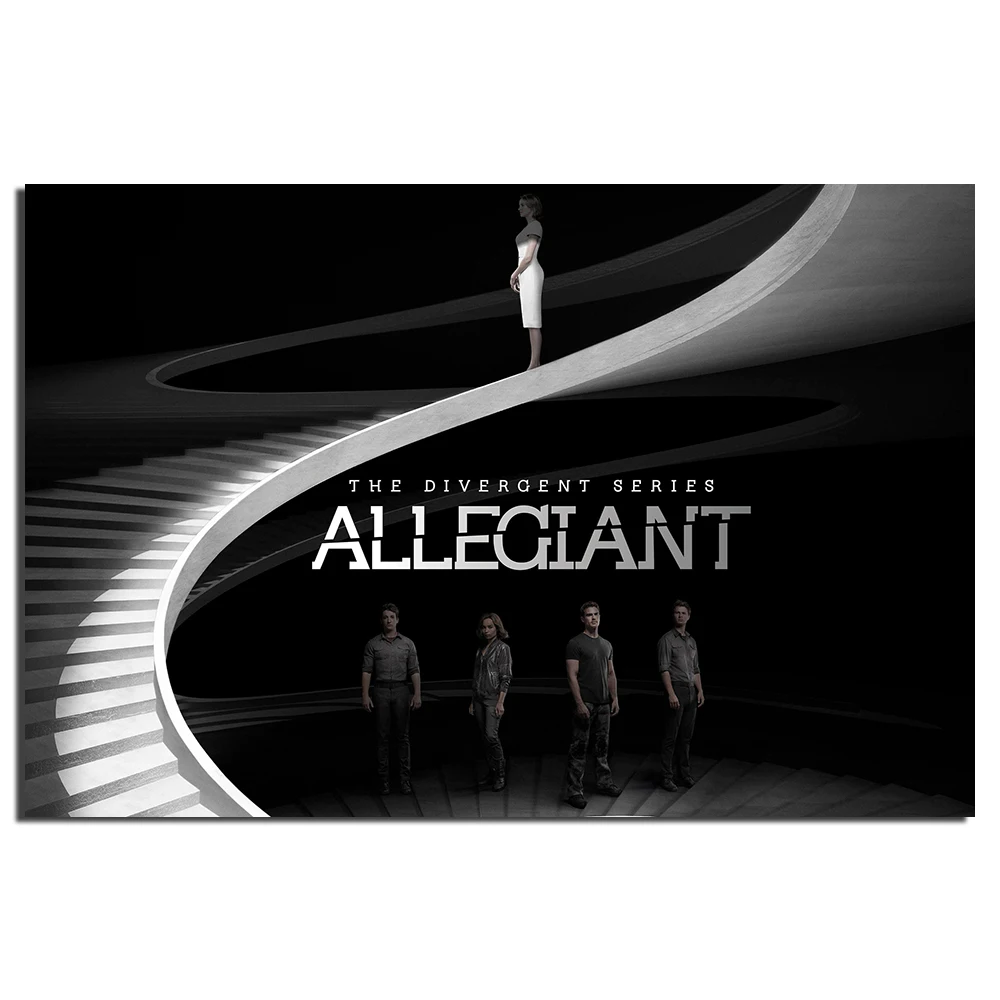 Divergent серия Allegiant постер из фильма холст Картина Настенная живопись Домашний