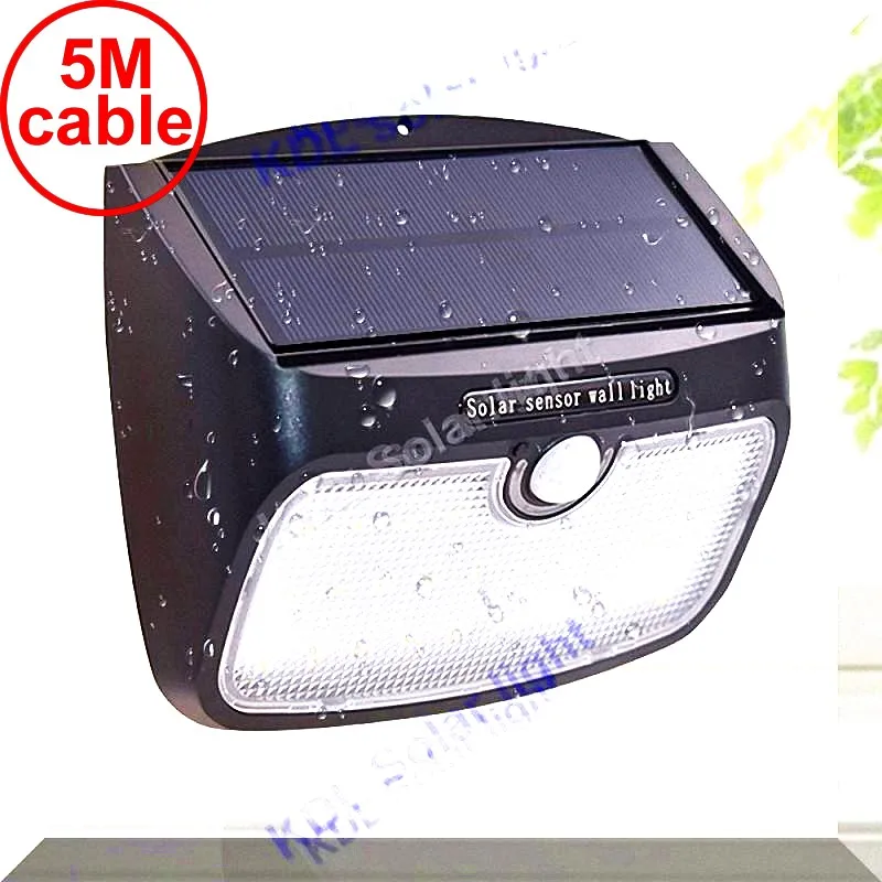 Сплит-монтаж 48 LED 900lm Солнечный свет PIR + движение радар led модернизированные