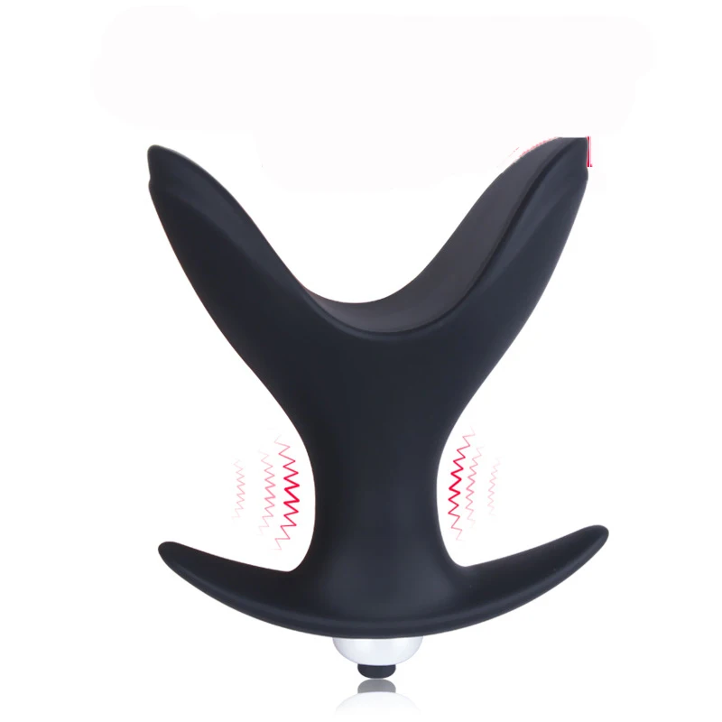 10 режимов вибрации Анальная пробка расширитель массажа простаты эротические