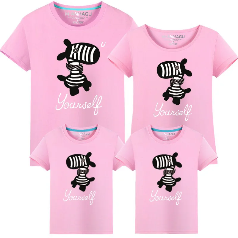 Boutique children tee cartoon T-shirt printing casual sportswear cotton | Мать и ребенок