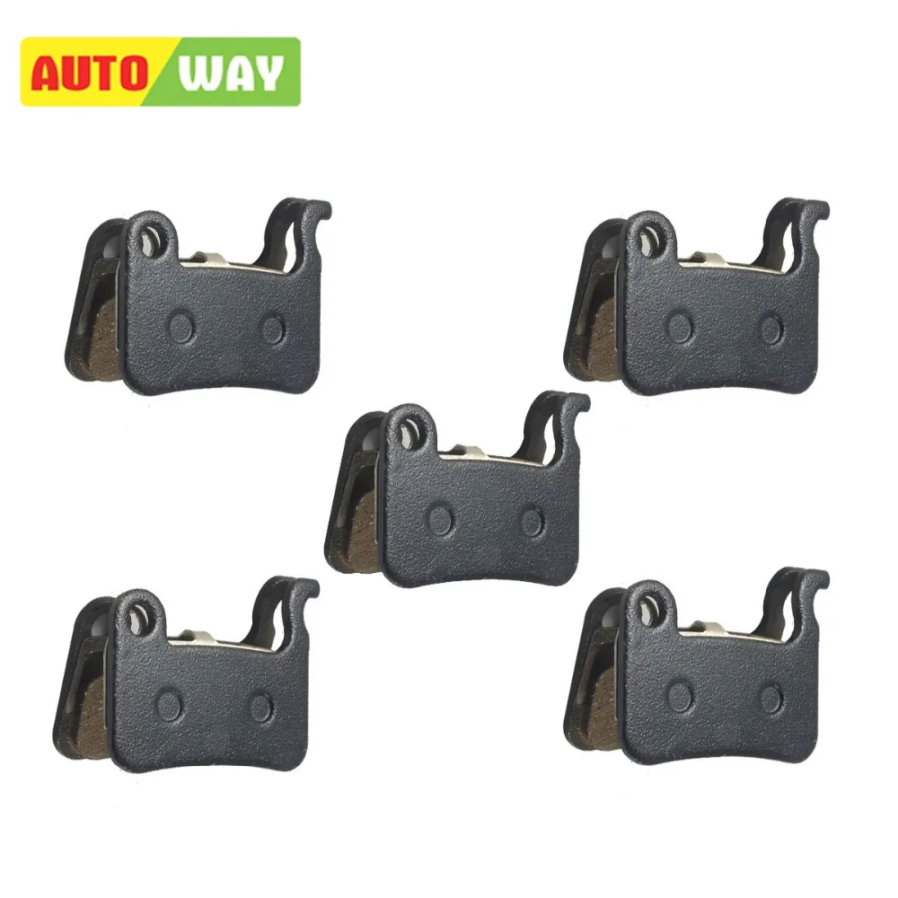 Велосипедные дисковые Тормозные колодки AUTOWAY 5 пар резиновые для Shimano Deore M596 M595 M535