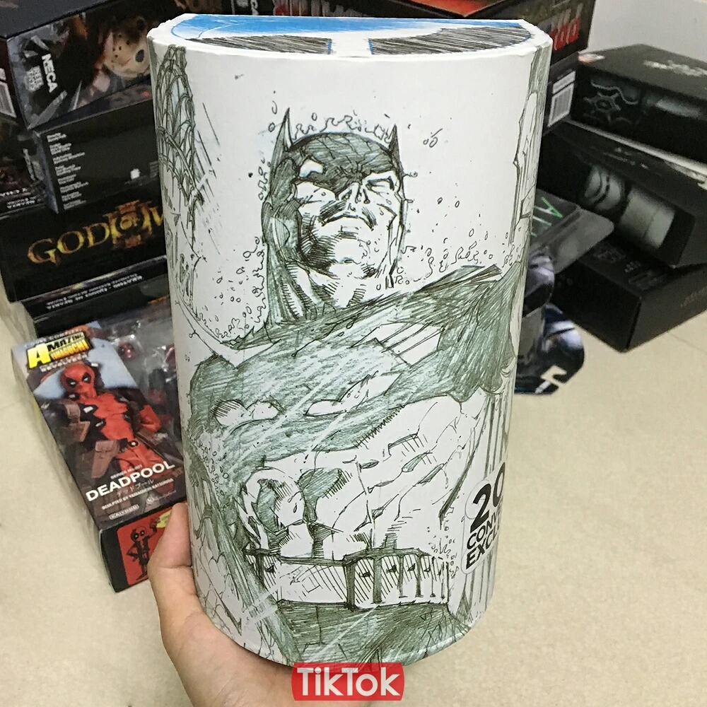 Комиксы скетч Супермен Бэтмен Blueline Edition мультяшная игрушка фигурка модель кукла