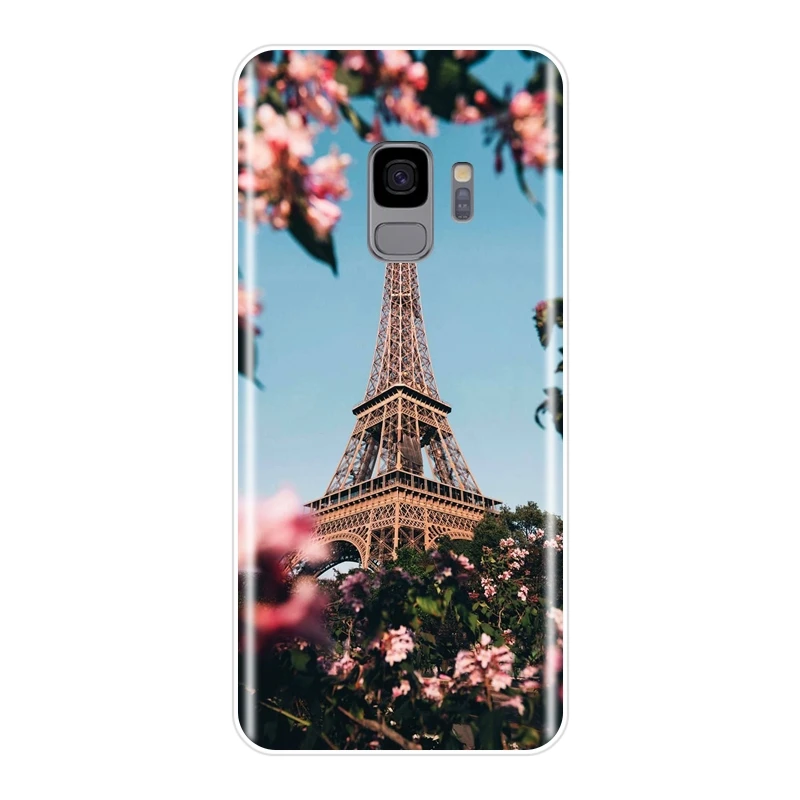 Задняя крышка из ТПУ для Samsung Galaxy S8 S9 Plus S5 S6 S7 Edge мягкий силиконовый чехол с