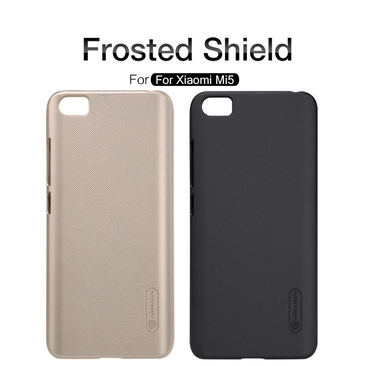 NILLKIN For xiaomi mi5 cover case 5.15 inch Matte PC hard plastic back With Gift Phone Holder for |