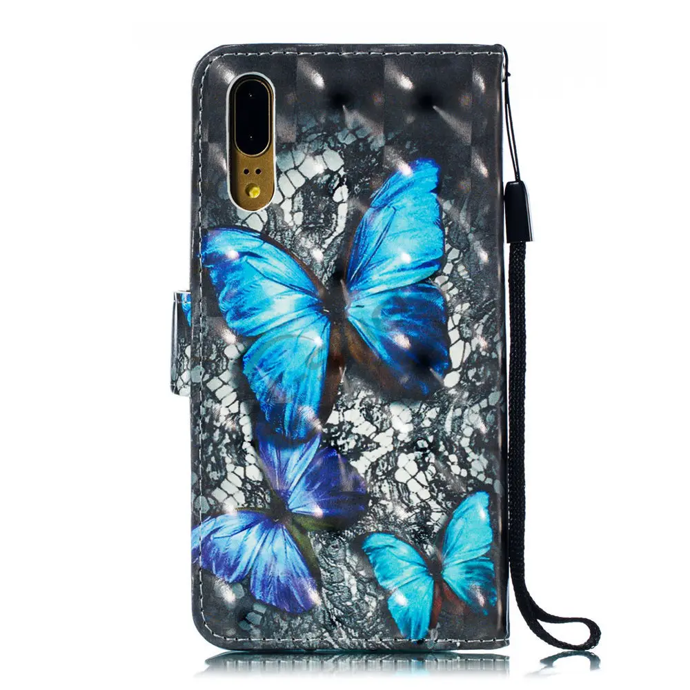 3D чехол для Huawei P20 Global EML L29 L09 силиконовый флип-чехол с фоторамкой телефона P 20 EML-L29