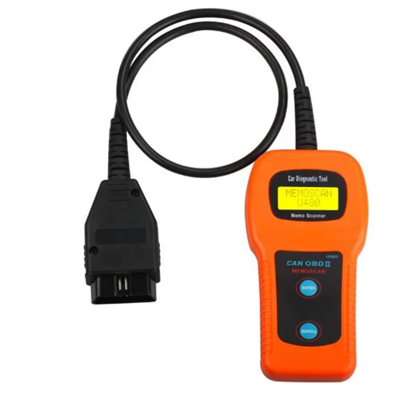 Сканер U480 CAN-BUS OBD OBD2 высокое качество считыватель кодов сканер для VW по самой