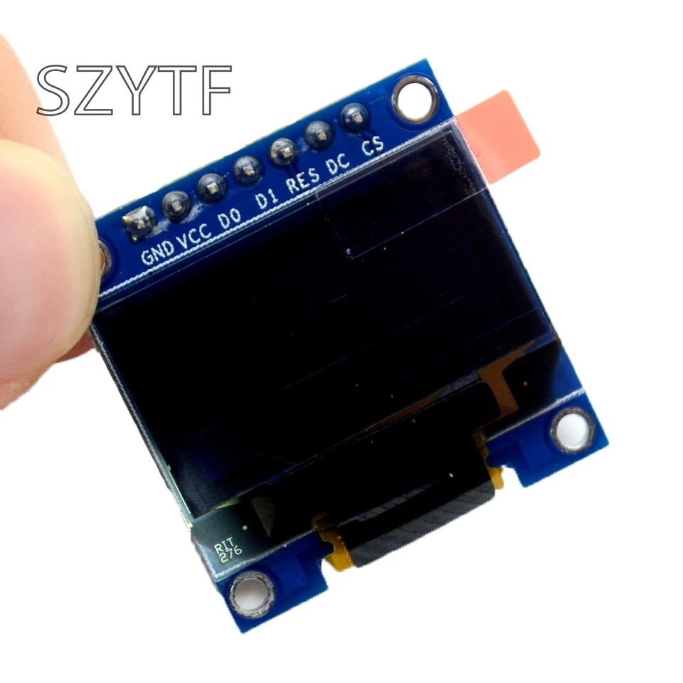 0.96 дюймов oled-дисплей 12864 ЖК-дисплей белый экран последовательный OLED модуль 7 P |
